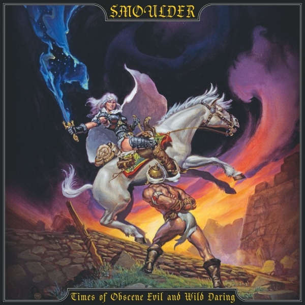 Smoulder - Times Of Obscene Evil And Wild i gruppen CD / Kommande / Hårdrock hos Bengans Skivbutik AB (5686080)