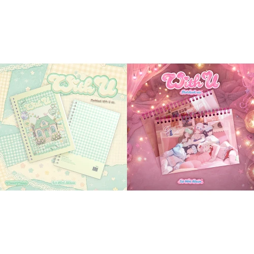 Mw:Meu - With U (Photobook Ver.) (Random Ver.) i gruppen CD / Kommande / K-Pop hos Bengans Skivbutik AB (5686136)