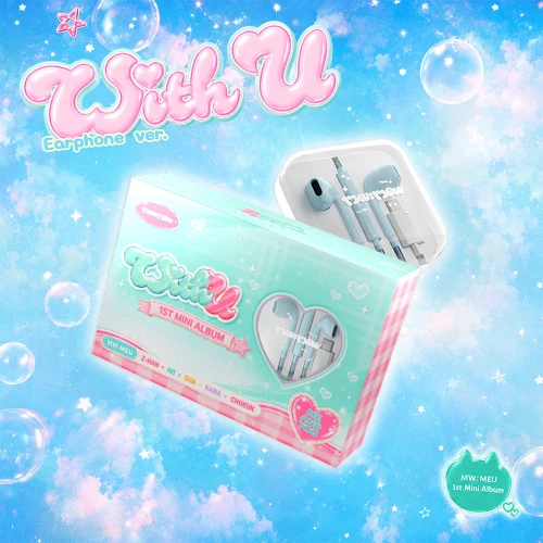 Mw:Meu - With U (Earphone Ver.) i gruppen MERCHANDISE / Merch+Code / Kommande / K-Pop hos Bengans Skivbutik AB (5686138)