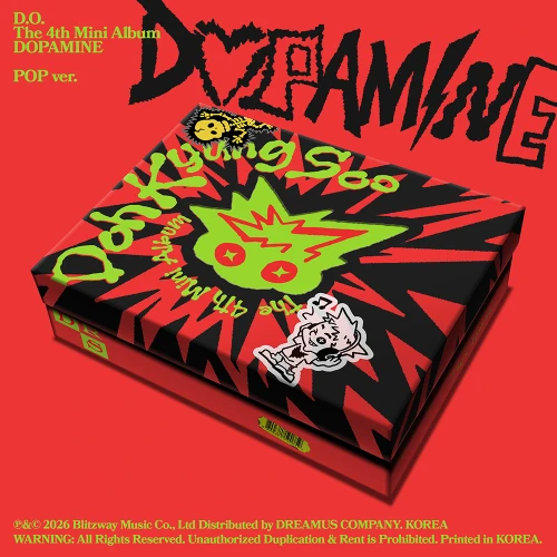 D.O. (Exo) - Dopamine (Pop Ver.) i gruppen CD / Kommande / K-Pop hos Bengans Skivbutik AB (5686141)