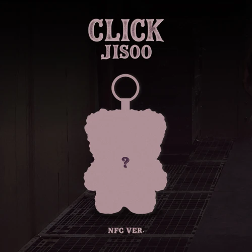 Jisoo - Click (Click Baby Bear Nfc Ver.) i gruppen MERCHANDISE / Merch+Code / Kommande / K-Pop hos Bengans Skivbutik AB (5686150)