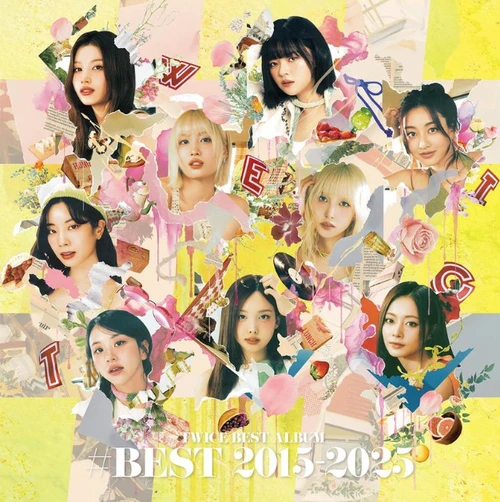 Twice - Best Album 2015-2025 Limited Version + Random Sticker i gruppen MUSIK / CD+Blu-ray / Kommande / K-Pop hos Bengans Skivbutik AB (5686152)