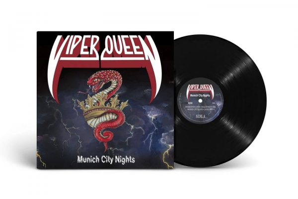 Viper Queen - Munich City Nights (Black Vinyl Lp) i gruppen VINYL / Hårdrock hos Bengans Skivbutik AB (5686254)