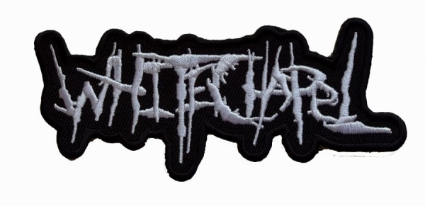 Whitechapel - Patch Shaped Old School Logo (5,1 X i gruppen MERCH hos Bengans Skivbutik AB (5686277)
