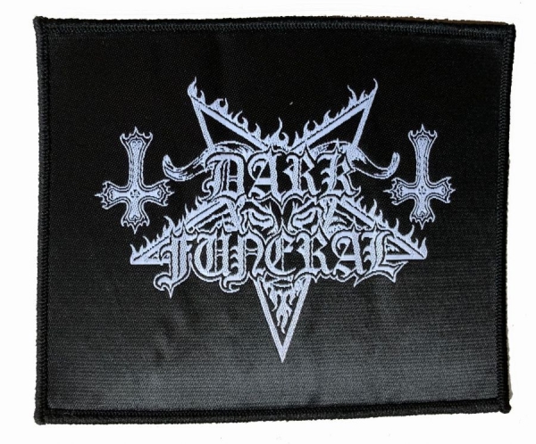 Dark Funeral - Patch Logo (8,2 X 9,9 Cm) i gruppen MERCHANDISE / Accessoarer / Kommande / Hårdrock hos Bengans Skivbutik AB (5686280)