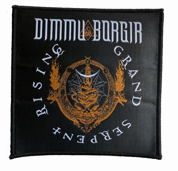 Dimmu Borgir - Patch Grand Serpent Rising (9,6 X 9 i gruppen MERCH hos Bengans Skivbutik AB (5686283)