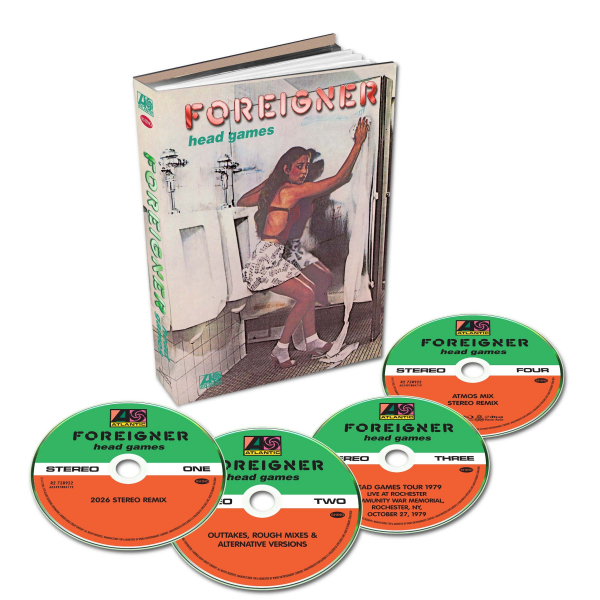 Foreigner - Head Games (Limited 3Cd, 1Br Box) i gruppen MUSIK / CD+Blu-ray / Kommande / Pop-Rock hos Bengans Skivbutik AB (5686310)