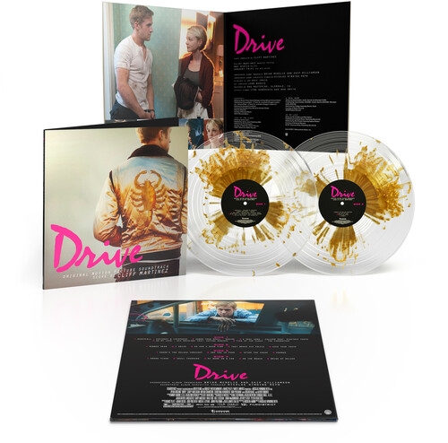 Cliff Martinez - Drive Ost (Clear & Gold Splatter Vinyl) (2Lp) i gruppen VINYL / Kommande / Pop-Rock hos Bengans Skivbutik AB (5686476)