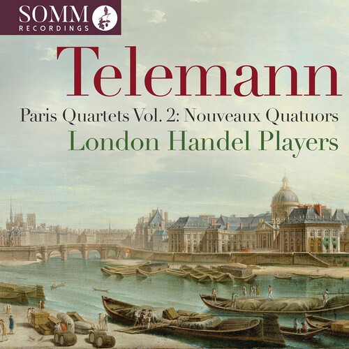 Telemann G P - Paris Quartets, Vol. 2 - Nouveaux Q i gruppen CD / Klassiskt hos Bengans Skivbutik AB (5686583)