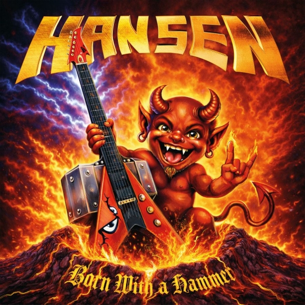 Kai Hansen - Born With A Hammer i gruppen VINYL / Kommande / Hårdrock hos Bengans Skivbutik AB (5686603)