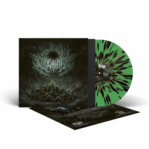 Crucivore - Desecration (Splatter Vinyl Lp) i gruppen VINYL / Hårdrock hos Bengans Skivbutik AB (5686620)