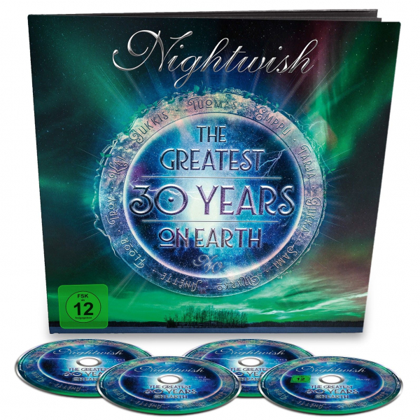 Nightwish - The Greatest 30 Years On Earth (3Cd+Br Earbook Incl. 36 Page Booklet) i gruppen MUSIK / CD+Blu-ray / Kommande /  hos Bengans Skivbutik AB (5686693)