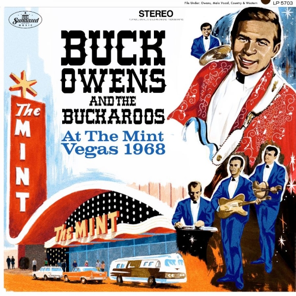 Owens Buck & The Buckaroos - At The Mint: Vegas 1968 i gruppen VINYL / Kommande / Country hos Bengans Skivbutik AB (5686758)