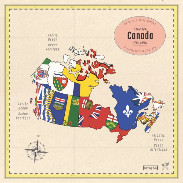 Map Of Canada Puzzle Series - Box Set i gruppen VINYL / Kommande / Pop-Rock hos Bengans Skivbutik AB (5686780)