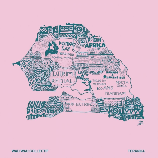 Wau Wau Collectif - Teranga i gruppen VINYL / Kommande / Pop-Rock hos Bengans Skivbutik AB (5686802)
