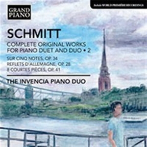 Schmitt - Works For Piano Duo Vol 2 i gruppen Externt_Lager / Naxoslager hos Bengans Skivbutik AB (568681)
