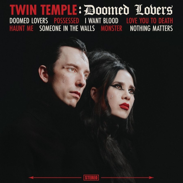 Twin Temple - Doomed Lovers (Envy Translucent Gre i gruppen VINYL / Kommande / Pop-Rock hos Bengans Skivbutik AB (5686849)