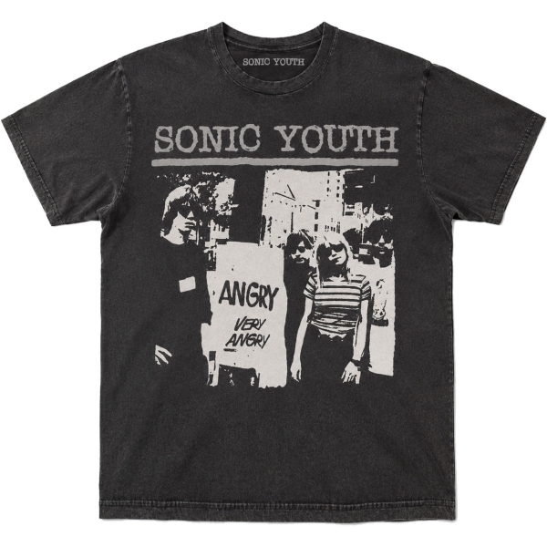 Sonic Youth - Angry Uni Bl T-Shirt i gruppen MERCHANDISE / T-shirt / Kommande / Pop-Rock hos Bengans Skivbutik AB (5686910r)