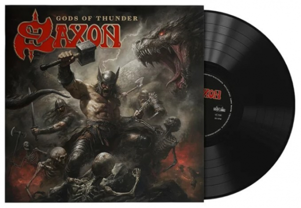 Saxon - Gods Of Thunder (Black Vinyl) i gruppen VINYL / Kommande / Hårdrock hos Bengans Skivbutik AB (5687053)