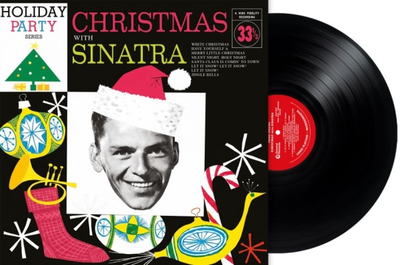 Sinatra Frank - Christmas With Sinatra (Black Vinyl i gruppen VINYL / Kommande / Julmusik hos Bengans Skivbutik AB (5687163)