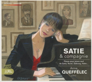 Queffelec Anne - Satie & Compagnie i gruppen CD / Klassiskt,Övrigt hos Bengans Skivbutik AB (568723)
