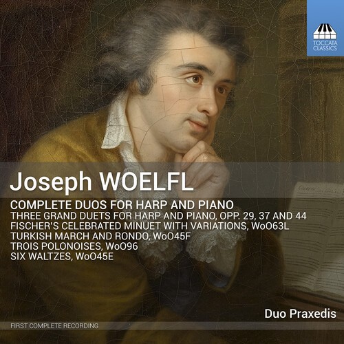 Joseph Wolfl - Complete Duos For Harp And Piano i gruppen CD / Klassiskt hos Bengans Skivbutik AB (5687233)