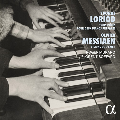 Roger Muraro Florent Boffard - Loriod & Messiaen: Piano Works i gruppen CD / Klassiskt hos Bengans Skivbutik AB (5687263)