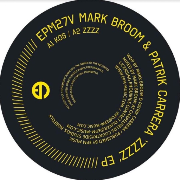 Mark Broom And Patrick Carrera - Zzzz Ep i gruppen VINYL / Toppsäljare hos Bengans Skivbutik AB (5687827)