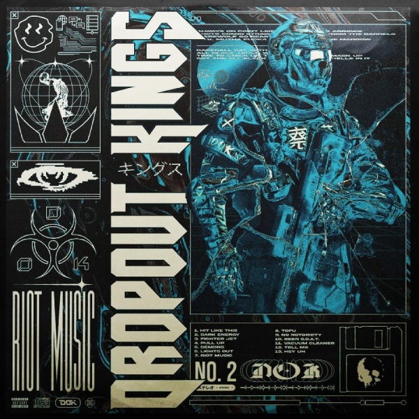 Dropout Kings - Riot Music i gruppen CD / Toppsäljare hos Bengans Skivbutik AB (5687954)