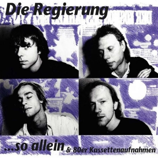 Regierung Die - So Allein & 80Er Kassettenaufnahmen i gruppen VINYL / Toppsäljare hos Bengans Skivbutik AB (5688036)