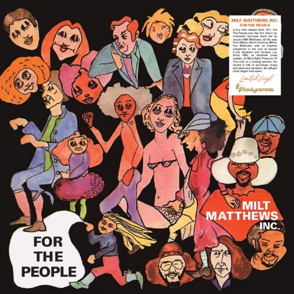 Milt Matthews Inc. - For The People i gruppen VINYL / Toppsäljare hos Bengans Skivbutik AB (5688106)