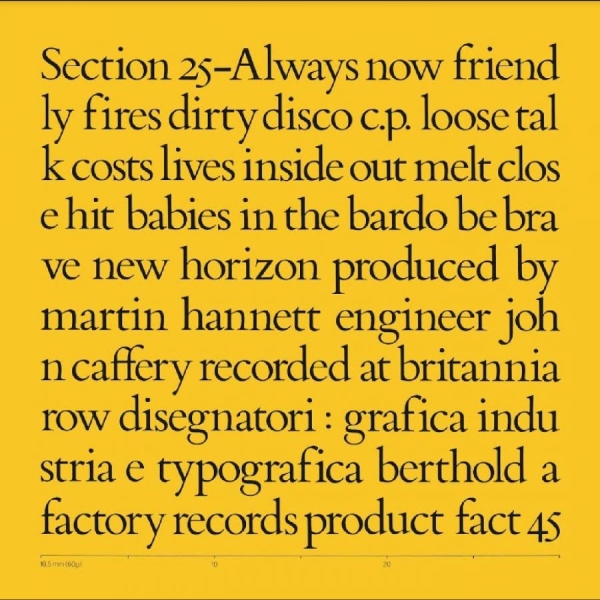 Section 25 - Always Now i gruppen CD / Toppsäljare hos Bengans Skivbutik AB (5688677)