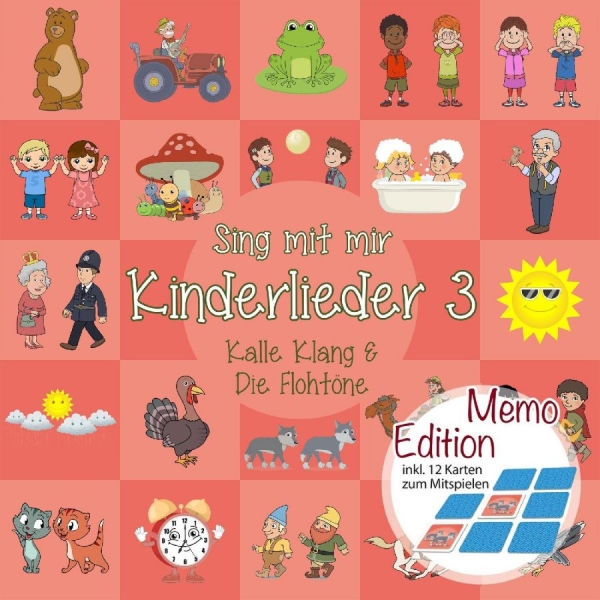 Sing Kinderlieder - Sing Mit Mir Kinderlieder 3 - Memo i gruppen CD / Pop-Rock hos Bengans Skivbutik AB (5688703)