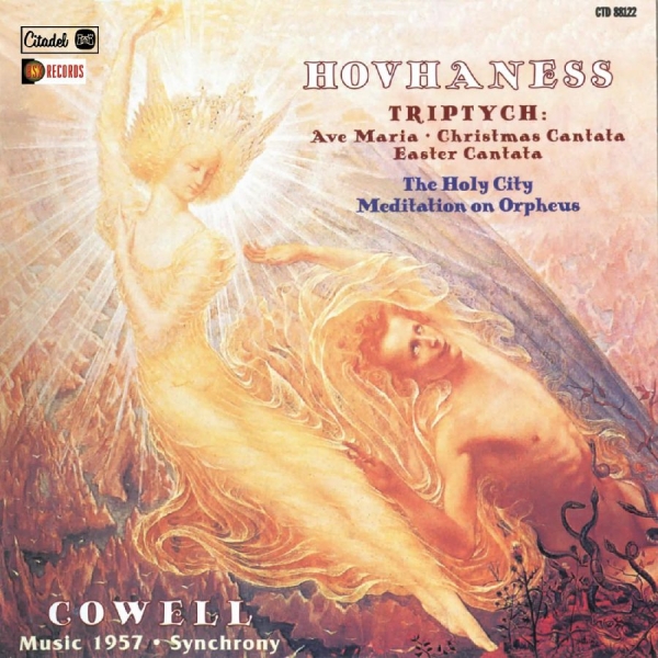 Alan Hovhaness - Triptych, The Holy City, Meditation i gruppen CD / Toppsäljare hos Bengans Skivbutik AB (5688728)
