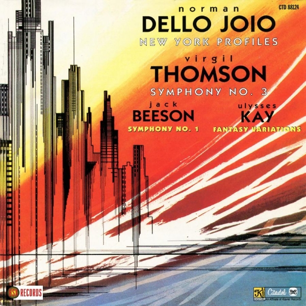 Norman Dello Joio & Virgil Thomson - New York Profiles/Symphony No. 3 i gruppen CD / Toppsäljare hos Bengans Skivbutik AB (5688746)