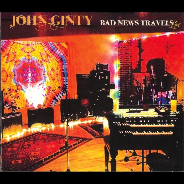 John Ginty - Bad News Travels: Live i gruppen CD / Toppsäljare hos Bengans Skivbutik AB (5688805)