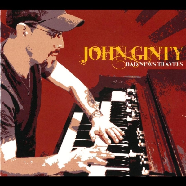 John Ginty - Bad News Travels i gruppen CD / Toppsäljare hos Bengans Skivbutik AB (5688807)