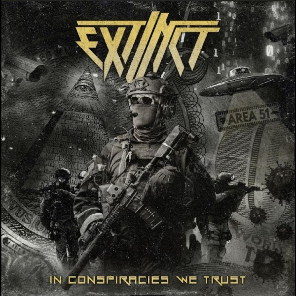 Extinct - In Conspiracies We Trust i gruppen CD / Toppsäljare hos Bengans Skivbutik AB (5688870)