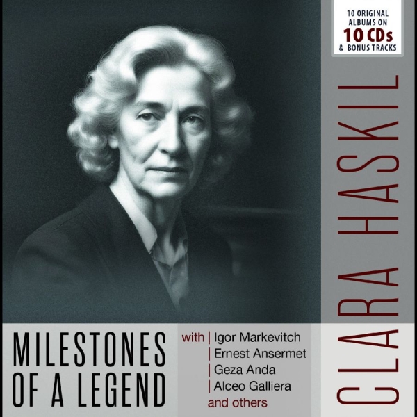 Haskil Clara - Clara Haskil - 10 Original Albums i gruppen CD / Pop-Rock hos Bengans Skivbutik AB (5688904)
