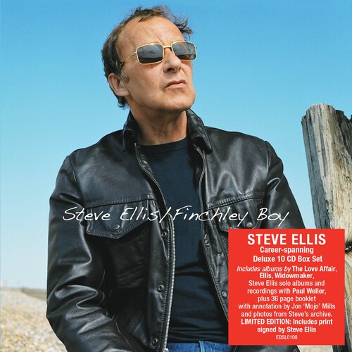 Steve Ellis - Finchley Boy (Signed Box Set) i gruppen CD / Pop-Rock hos Bengans Skivbutik AB (5689192)