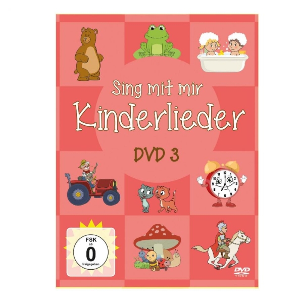 Sing Kinderlieder - Sing Mit Mir Kinderlieder 3 i gruppen ÖVRIGT / Musik-DVD & Bluray hos Bengans Skivbutik AB (5689302)