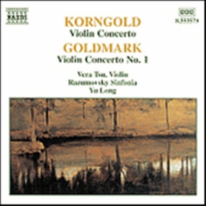Korngold/Goldmark - Violin Concertos i gruppen Externt_Lager / Naxoslager hos Bengans Skivbutik AB (568947)