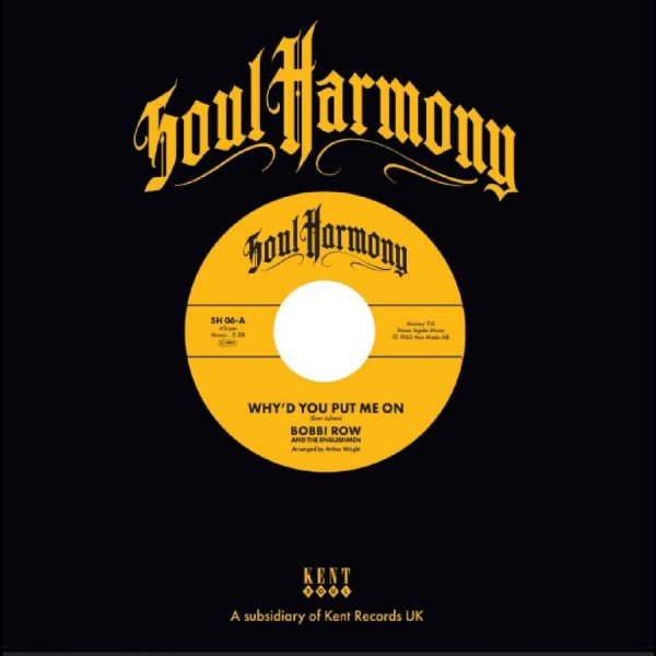 Bobbi Row & The Englishmen / The Qu - Why'd You Put Me On / Ain't That Ki i gruppen VINYL / Kommande / Pop-Rock hos Bengans Skivbutik AB (5689535)