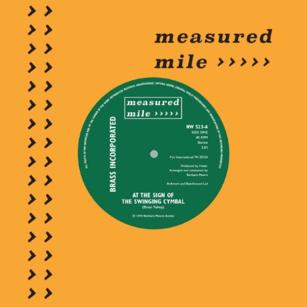 Brass Incorporated - At The Sign Of The Swinging Cymbal i gruppen VINYL / Kommande / Pop-Rock hos Bengans Skivbutik AB (5689538)