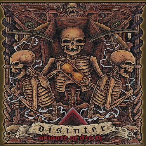 Disinter - Alliance Of Death i gruppen CD / Hårdrock hos Bengans Skivbutik AB (5689624)