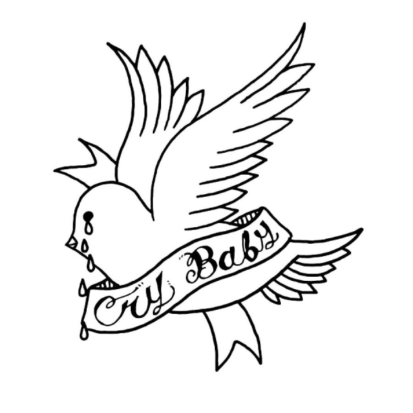 Lil Peep - Crybaby i gruppen CD / Kommande / Pop-Rock hos Bengans Skivbutik AB (5689651)