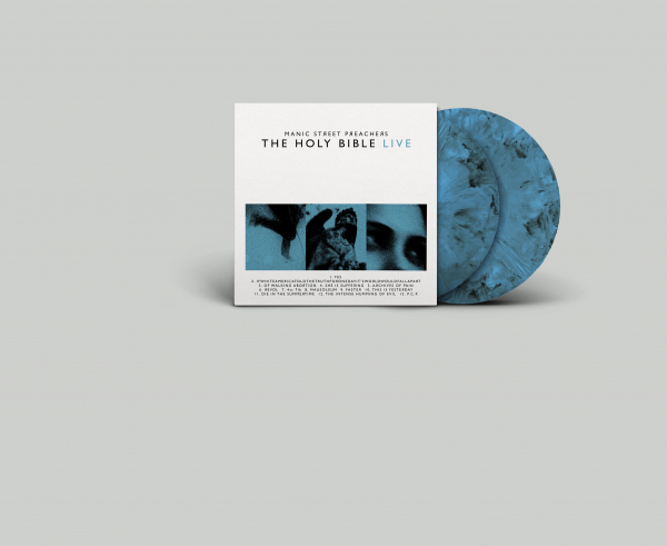 Manic Street Preachers - Holy Bible Live (Blue Marble 2Lp) i gruppen VINYL / Kommande / Pop-Rock hos Bengans Skivbutik AB (5689877)