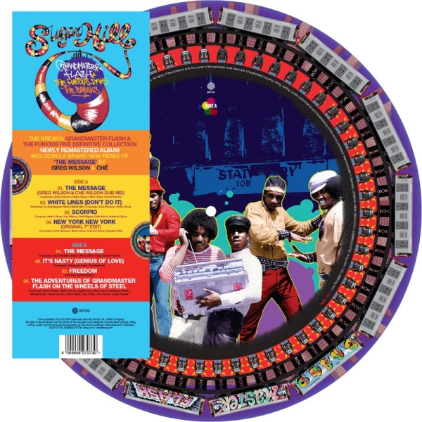 Grandmaster Flash & The Furious Five - The Breaks: Grandmaster Flash & The Furious Five Definitive Collection (Zoetrope Vinyl) i gruppen VINYL / Kommande / Hip Hop-Rap hos Bengans Skivbutik AB (5689895)