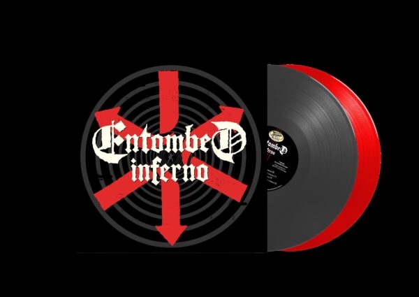 Entombed - Inferno (Remastered) (2Lp Charcoal/Red RSD Black Friday) i gruppen VINYL / Hårdrock hos Bengans Skivbutik AB (5689962)