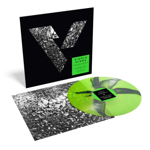 Simple Minds - Sacrosanct (Green & Black Inkplosio i gruppen VINYL / Pop-Rock hos Bengans Skivbutik AB (5690031)